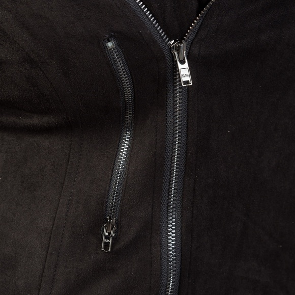 Plus Size Zipper Jacket - Picture 4 of 5
